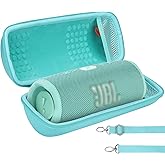 Lebakort Hard Case Compatible with JBL Charge 5 Charge 4 Waterproof Speaker (Teal Case)