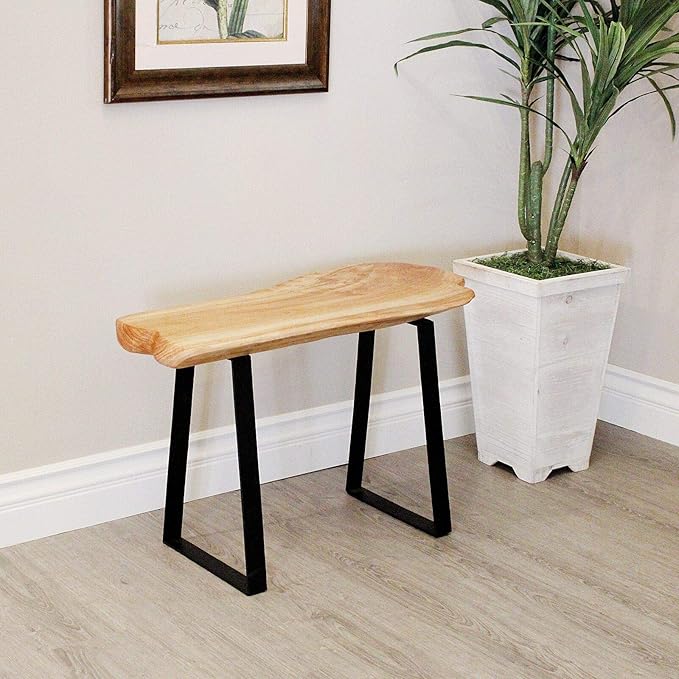 Cothren Live Edge Wood Bench Amazon.com : Cothren Live Edge Wood Bench : Garden & Outdoor