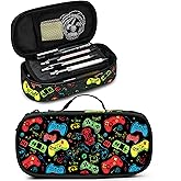 Droerfes Game Pencil Case Pencil Pouch Large Capacity Pen Bag School Office Organizer Stationery Storage Box For Girls Boys Teen Kids