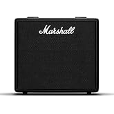 Marshall Amps Code 25 Amplifier Part (CODE25),15" x 10" x 15",Black | 25W 10" Speaker | Digital Effects and 100+ Presets | Preamp &amp; Power Amp Models | 3.5mm Headphone Jack | Bluetooth | Aux Input