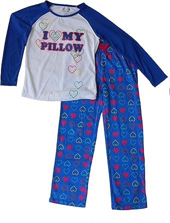 Amazon Com Sleep On It Big Girl S I Love My Pillow Long Sleeve