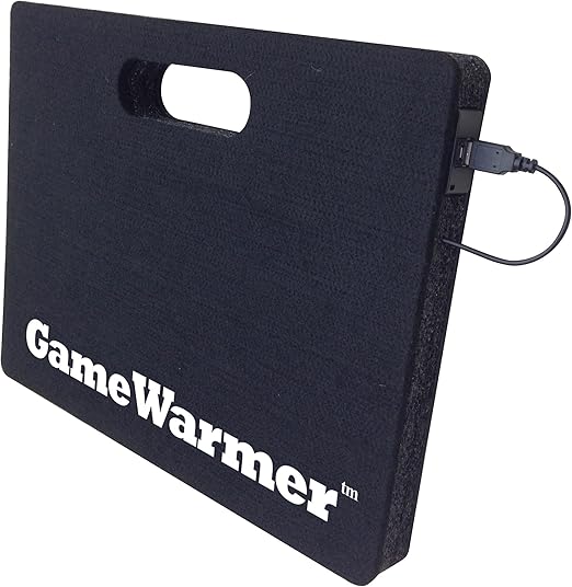GameWarmer+ Rechargeable Battery Operated Heated Stadium Seat Cushion