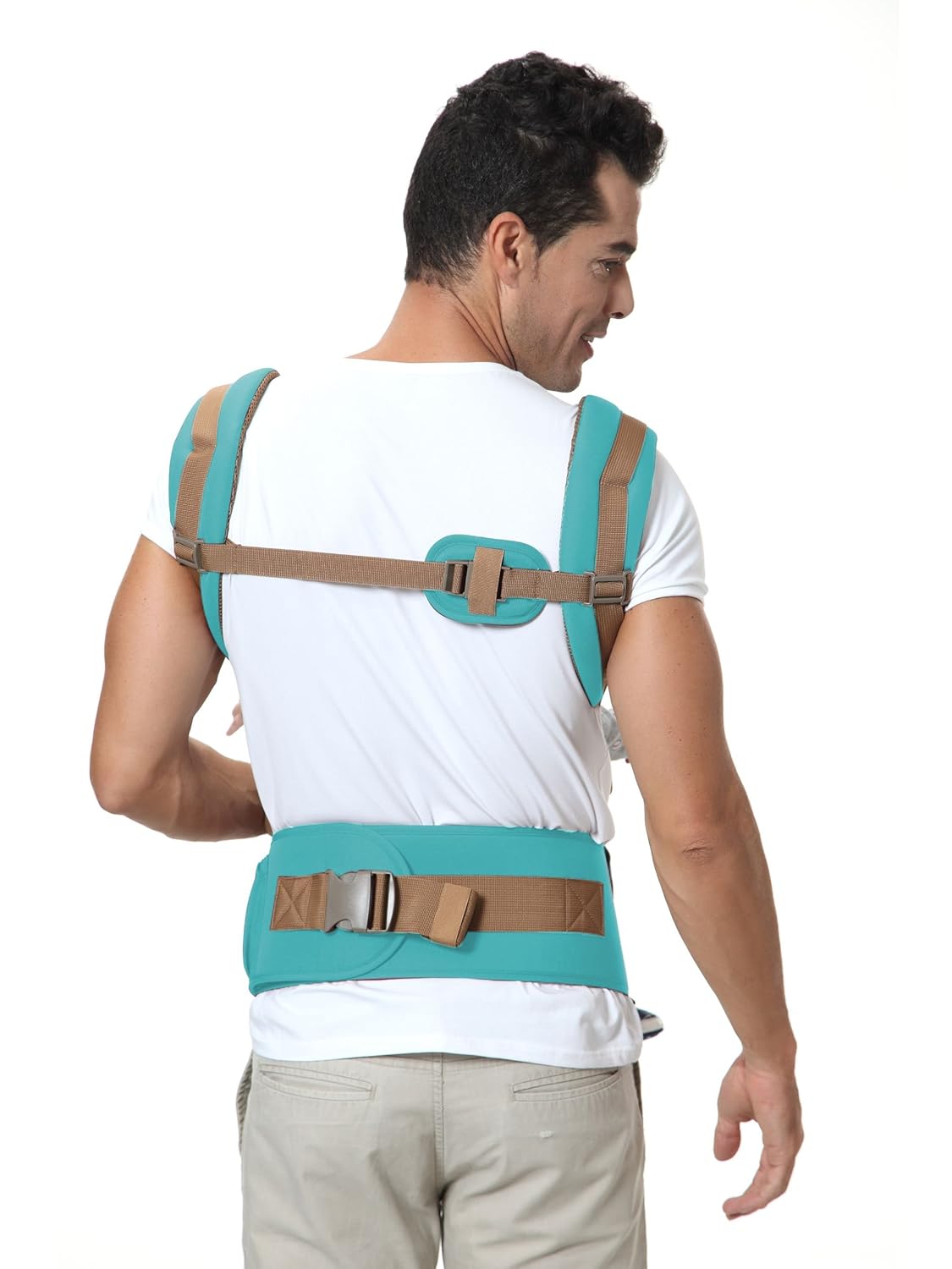 Brighter Elements Ergonomic Baby Carrier with Hip Seat – 5 Positions to Carry Your Newborn, Infant, or Toddler – Safe and Comfortable for Child and Moms, Dads – Great Baby Shower Gift : Baby