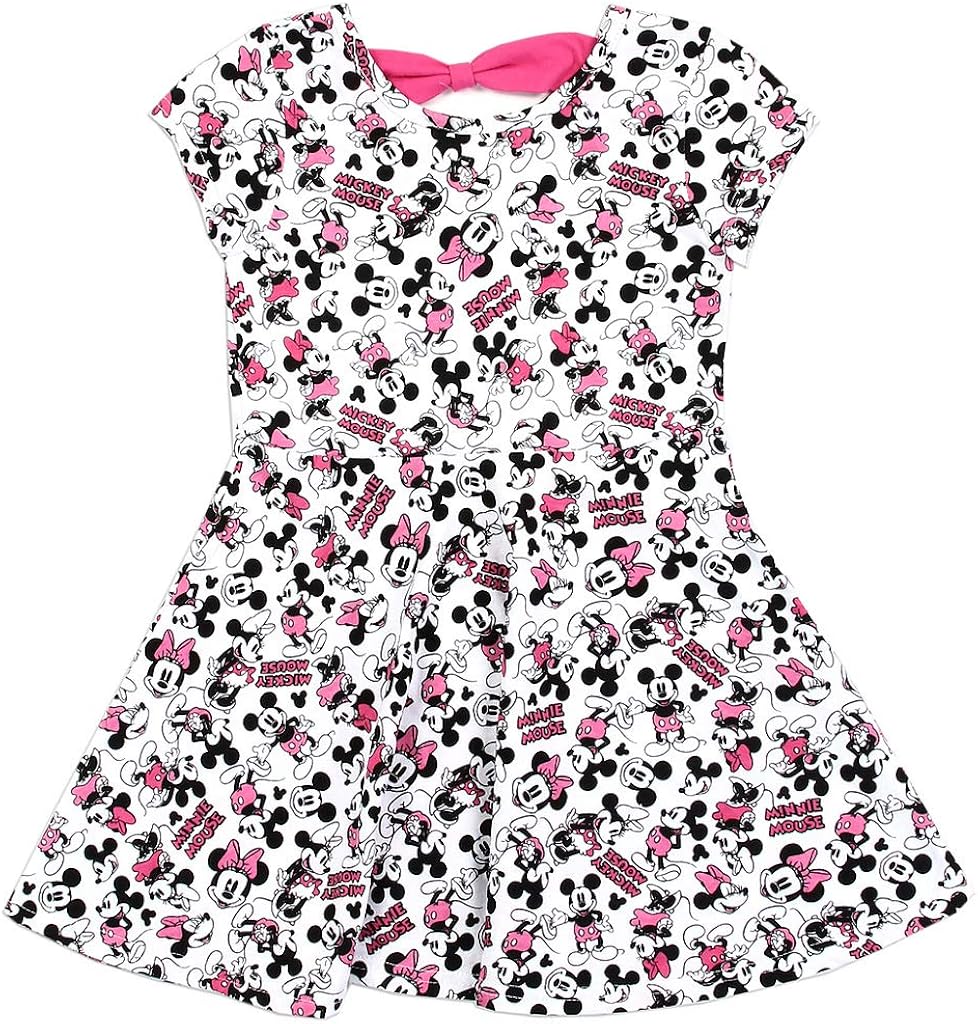 minnie mouse print dress