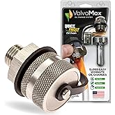 ValvoMax Oil Drain Valve &ndash; Quick Twist Oil Drain Plug for Mess-Free DIY Oil Changes &ndash; No Tools Required &ndash; M14-1.50 Thread Size &ndash; Veteran-Owned American Brand
