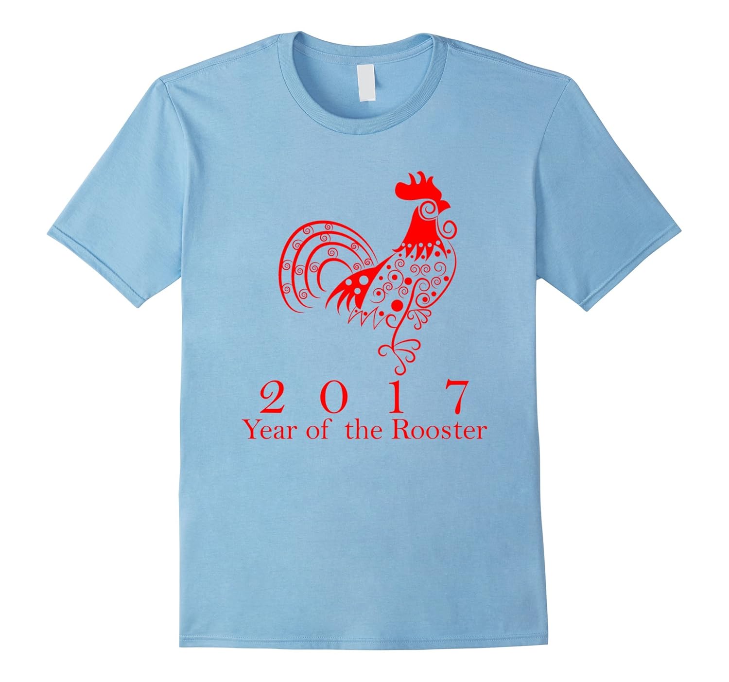 Chinese Rooster Year 2017 T-shirt Happy New Year 2017 Shirt-ANZ