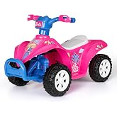 Barbie - 6V Kids Ride-On ATV with Rechargeable Battery and Reverse Drive | Barbie - 6V Kids Ride-On ATV with Rechargeable Battery and Reverse Drive