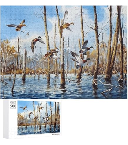 木製ダックパズル Amazon.com: WZVZGZ Adults Jigsaw Puzzle 1000 Piece Wooden