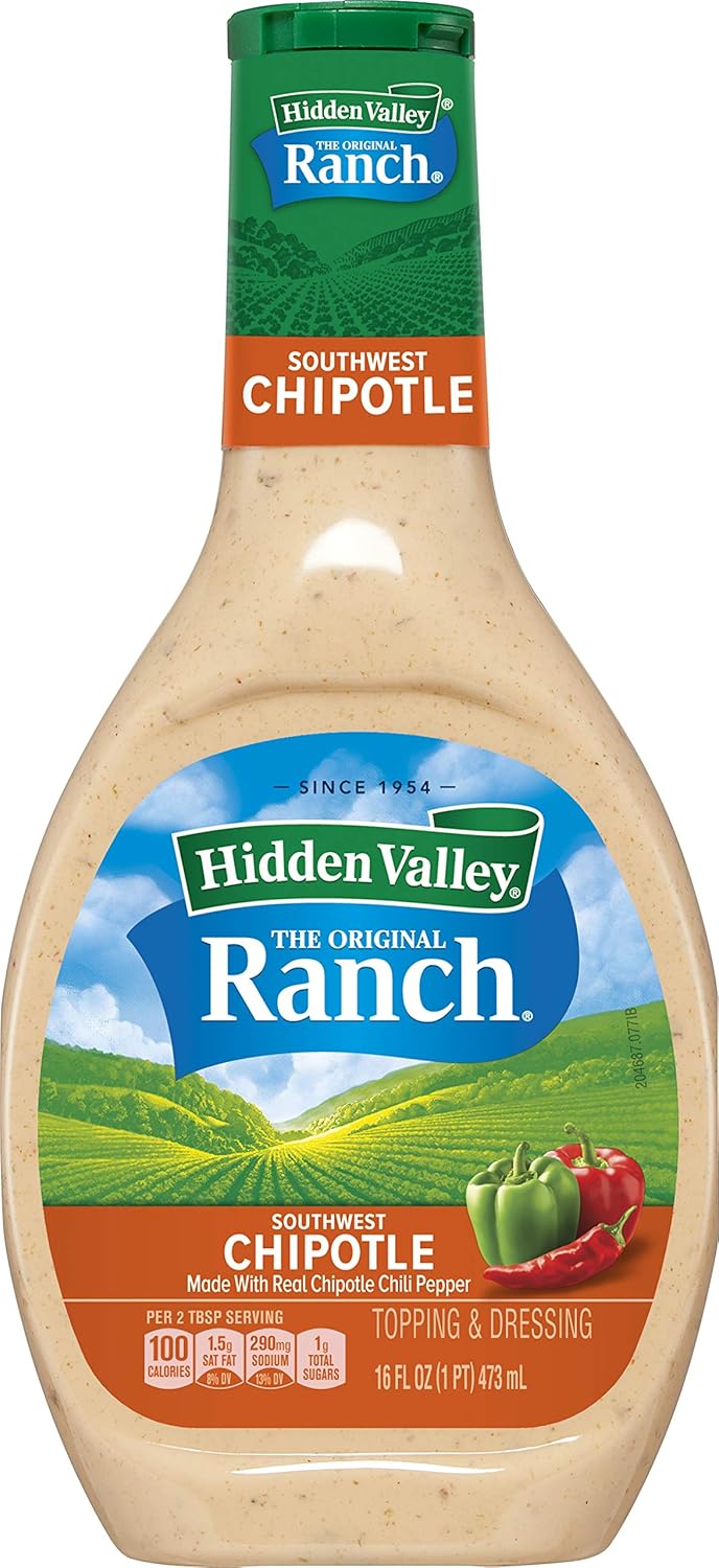 Hidden Valley Southwest Chipotle Ranch Dressing 473 ml Amazon.co.uk