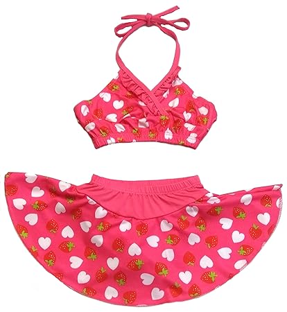 strawberry swimming costume