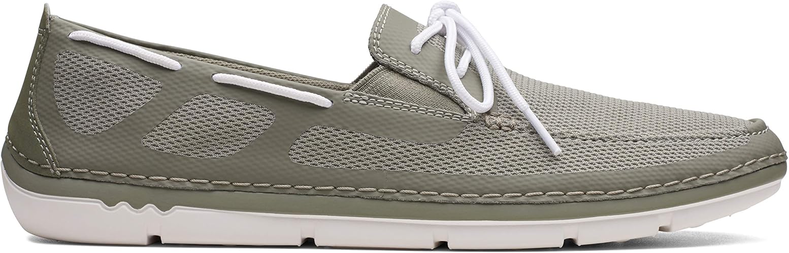 clarks sneakers mens silver