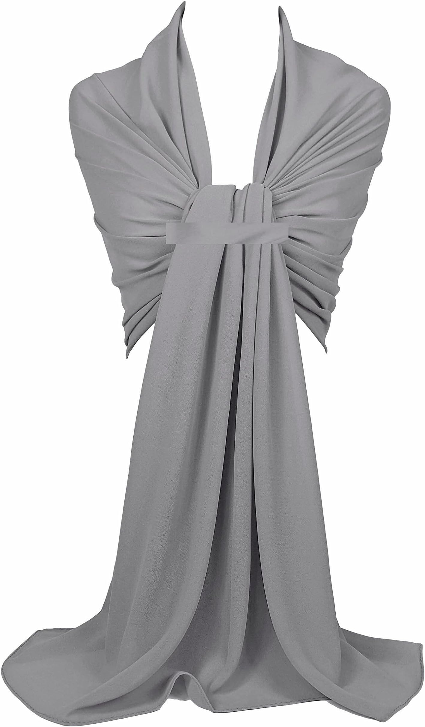 Georgette Evening Scarf Shawl Wrap for Wedding Bridesmaids Hijab