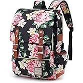 YGR Floral Laptop Backpack for Women, Female, School, Travel, Business, Outdoor Sports, Office, Work