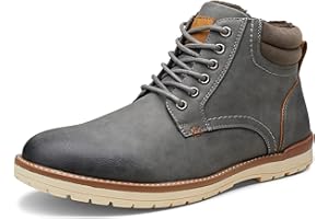 Vostey Men's Hiking Boots Waterproof Casual Chukka Boots for Men