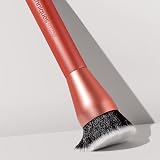 Real Techniques Glow Round Base Makeup Brush 259 Dense Flat Top Vegan Cruelty view 7