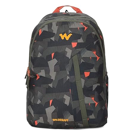 Wildcraft WC 4 Broken Camo Backpack Orange (11920)