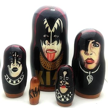 kiss nesting dolls