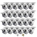 ASHGOOB Caster Wheels, 2inch Casters Set of 24