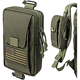 Tactical Backpack Accessories Pouch, Molle Accessories Shoulder Strap Attachment Pouches Utility EDC Phone Pouch Sport