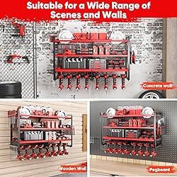 POKIPO Upgrade Large power tool organizer Wall