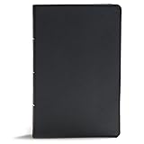 KJV Giant Print Reference Bible, Black Genuine