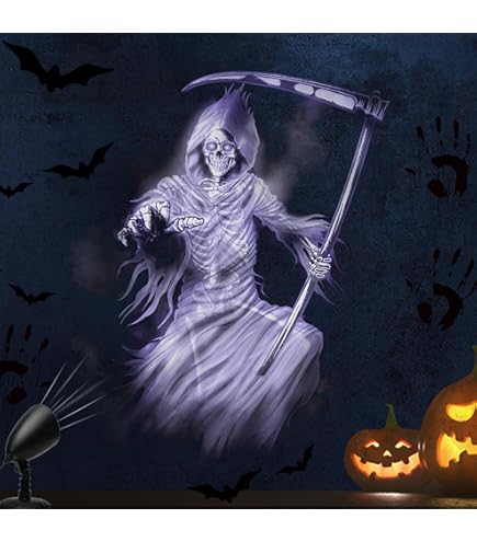 Amazon.com: AUSUKY Halloween Holographic Projection Window