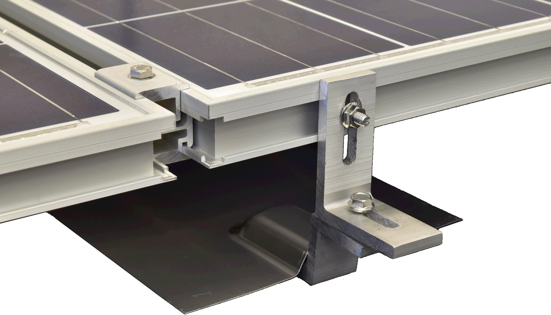 Magerack PV Solar System Boviet 260w Poly Modules Panels Black Frame Pack of 12 with MageMount Mounting System from