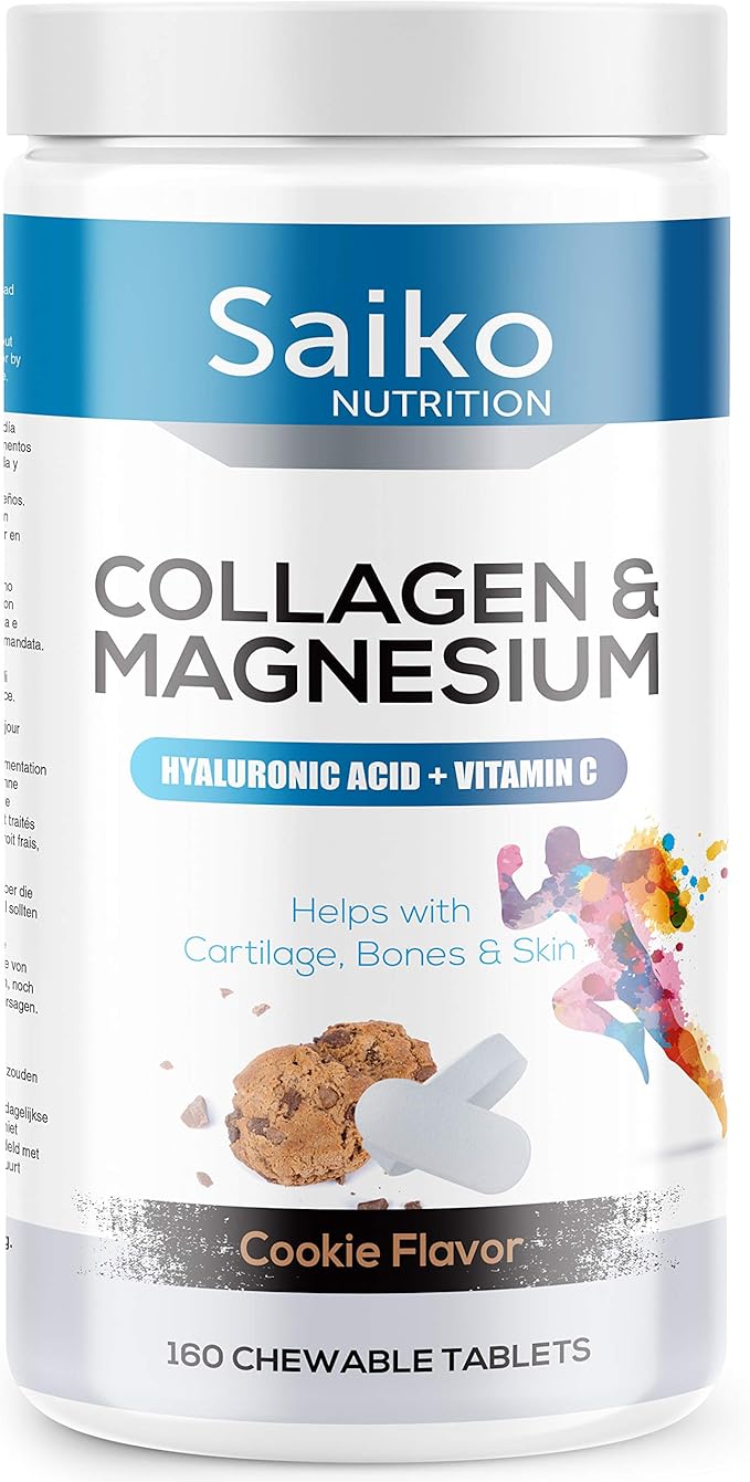 Collagen with Magnesium and Vitamin C Novel Formula, Double dose