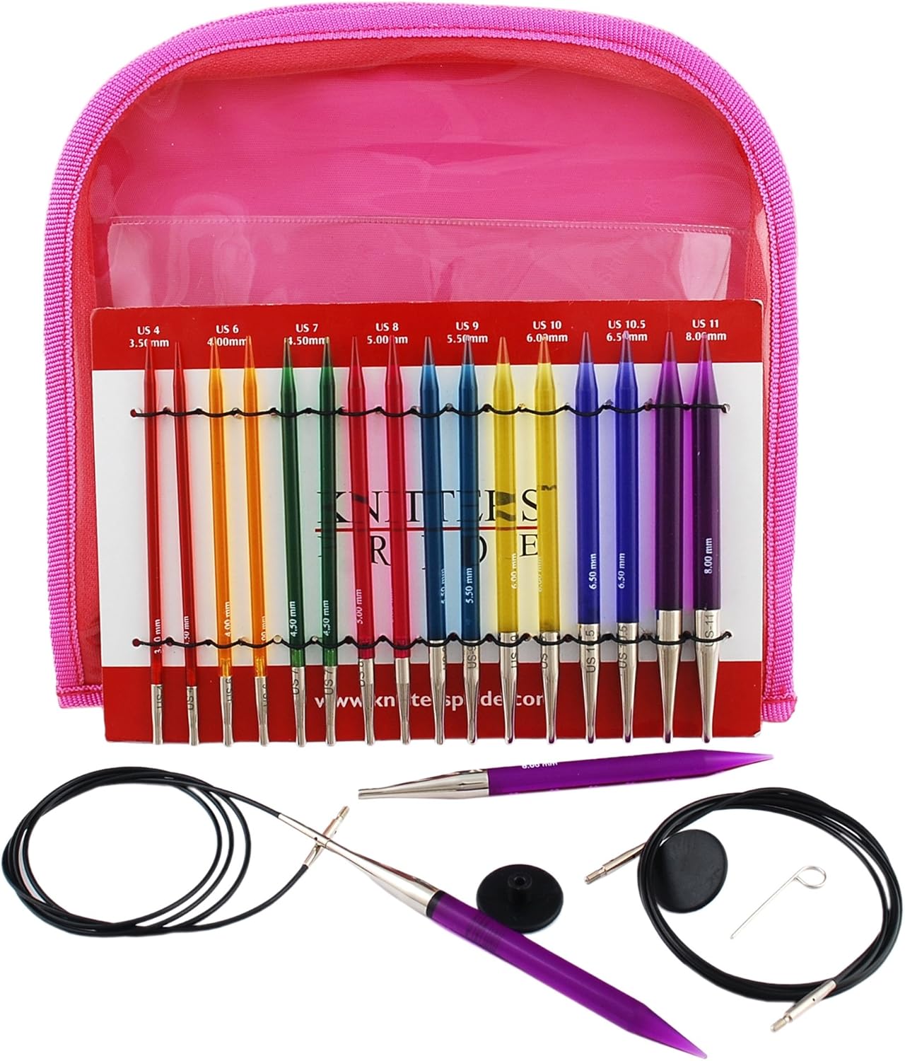 Knitting Needles Crafts KnitPro TRENDZ Deluxe Interchangeable Circular
