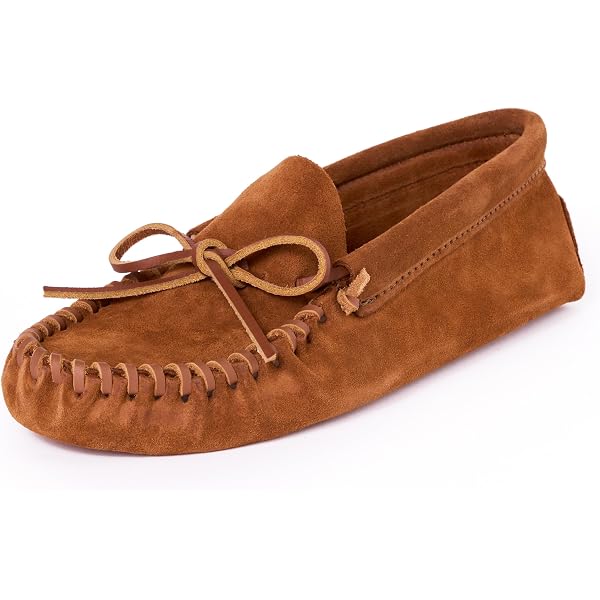 Amazon.com | Minnetonka Women's Kilty Suede Soft Leather Sole