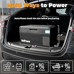 Setpower 12V Refrigerator 21 Quart Portable Freezer