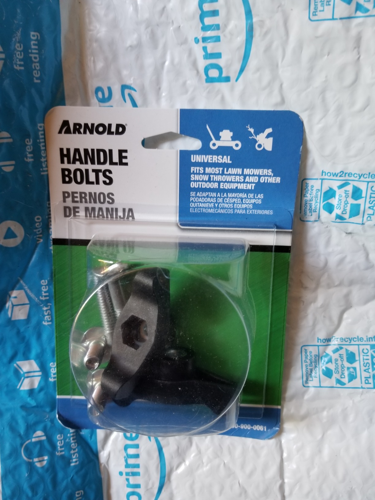 2/mo Finance Arnold Universal THandle Bolts, 4 Bolts and 2 Handles
