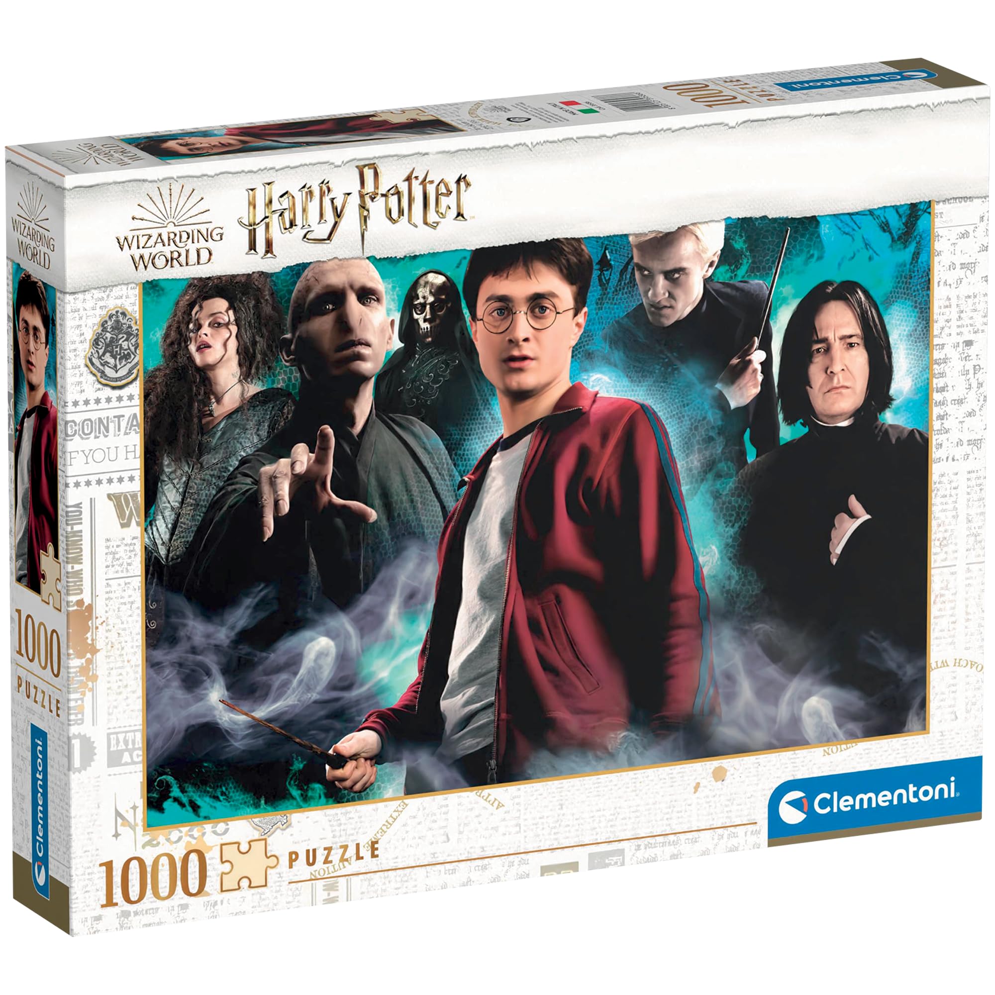 Clementoni 39586, Harry Potter Puzzle for Adults and Children - 1000 Pieces, Ages 10 years Plus
