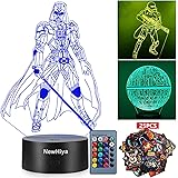 3D Star Wars Night Light, 16 Colors Changing Night Lights with Remote & Smart Touch, Christmas and Birthday Gifts for Kids an