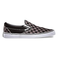 Vans Unisex Checkerboard Slip-On Black/Pewter Check