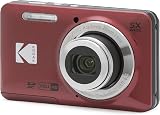 Kodak PIXPRO FZ55 16 MP Compact Camera Red 28mm Wide Angle