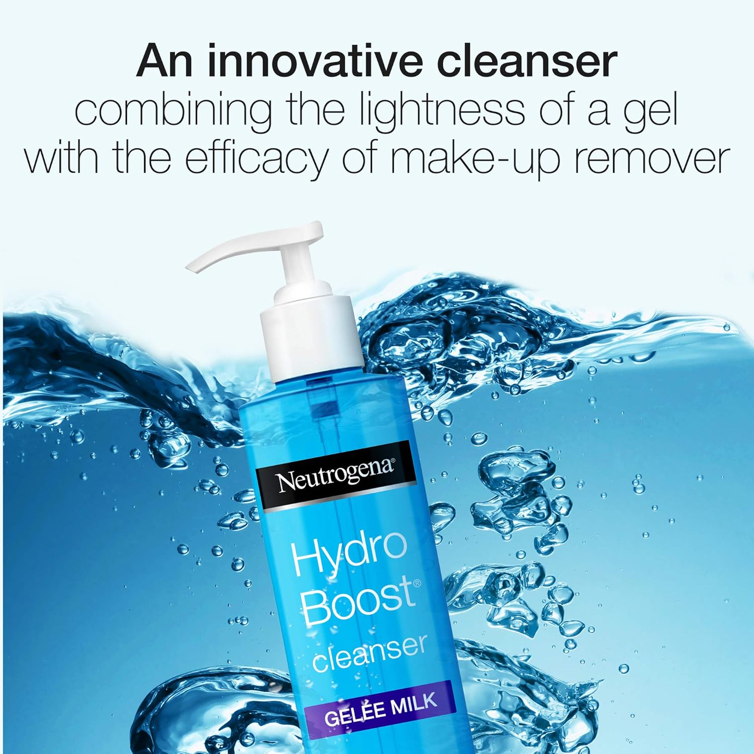 neutrogena hydro boost gelée milk cleanser