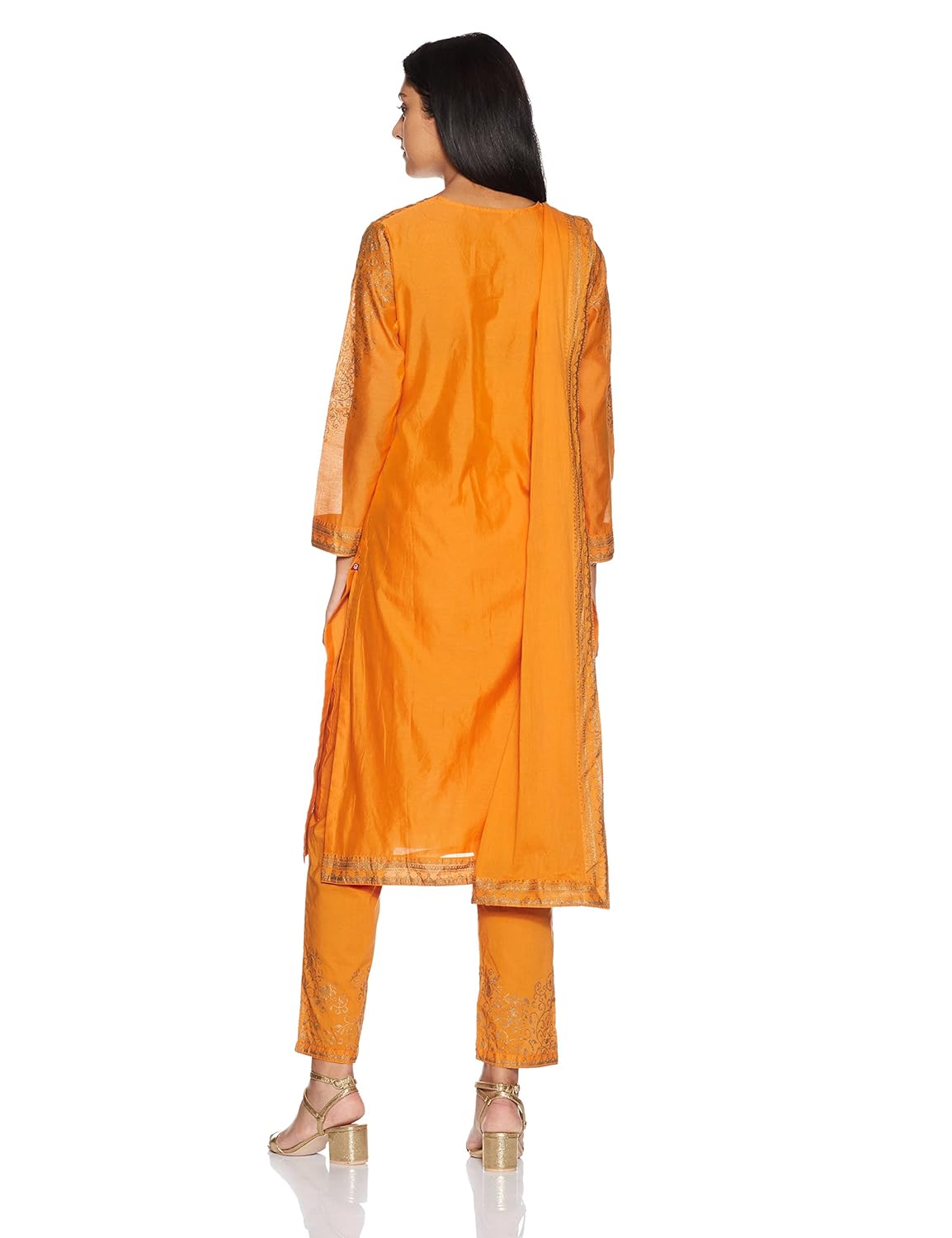 biba women's straight salwar suit