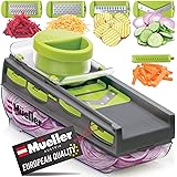 Mueller Mandoline Slicer, Premium Quality V-Pro Five Blade Adjustable Vegetable Slicer, Cutter, Shredder, Veggie Slicers for 
