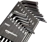 Amazon Basics 36-Piece Hex Key Set SAE Metric Inchs Chrome Vanadium view 3