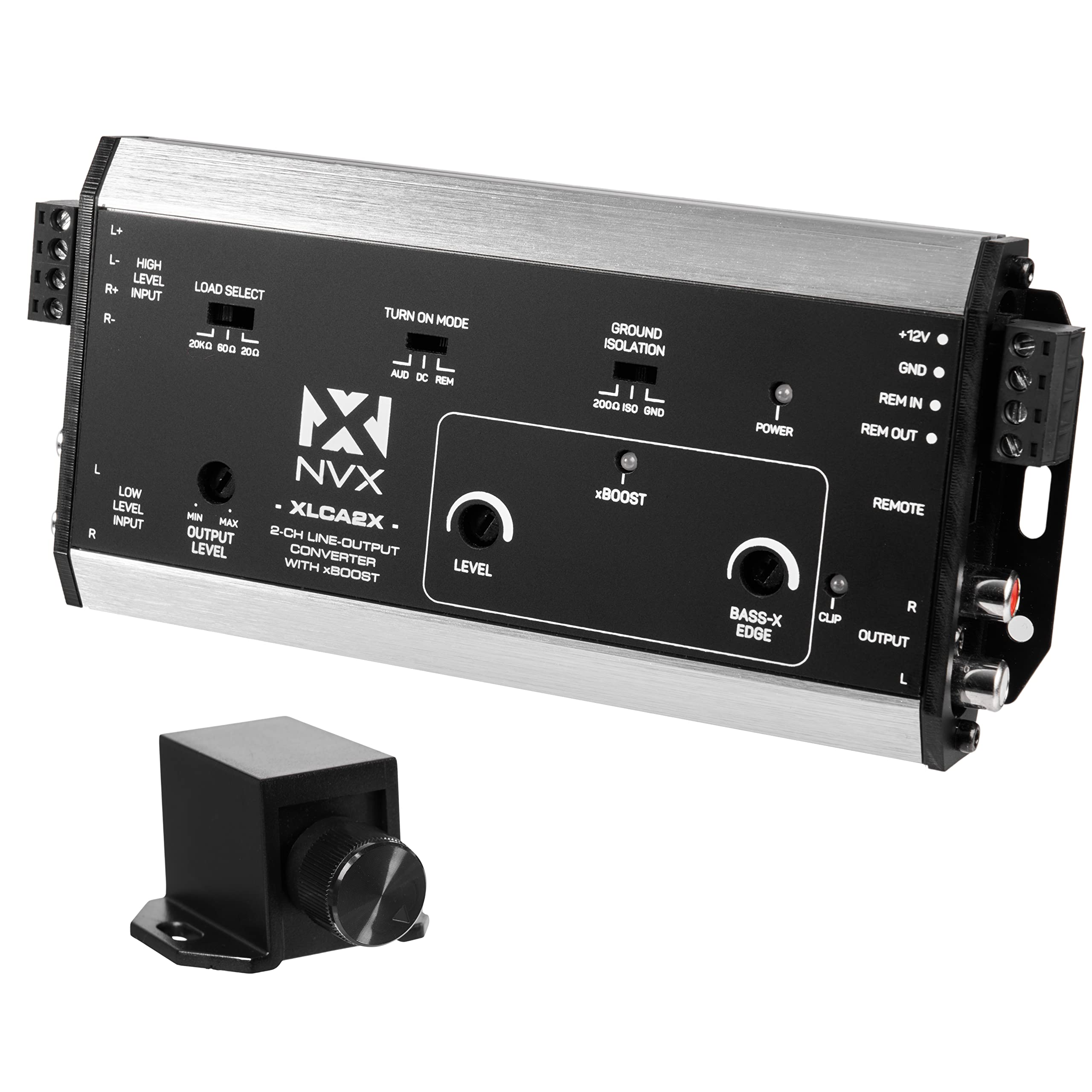 thumbnail image 2 of NVX XBBR2 Bass Restoration Processor With Line Output Converter & Remote 2 of 5