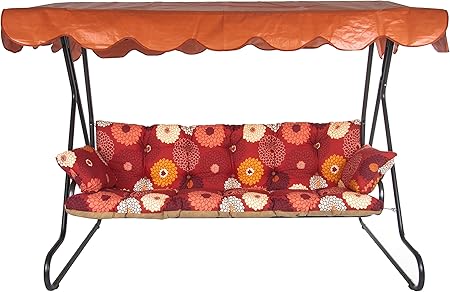 Amazon.de: Dajar Hollywoodschaukeln Bora mit Auflagen und Sonnendach