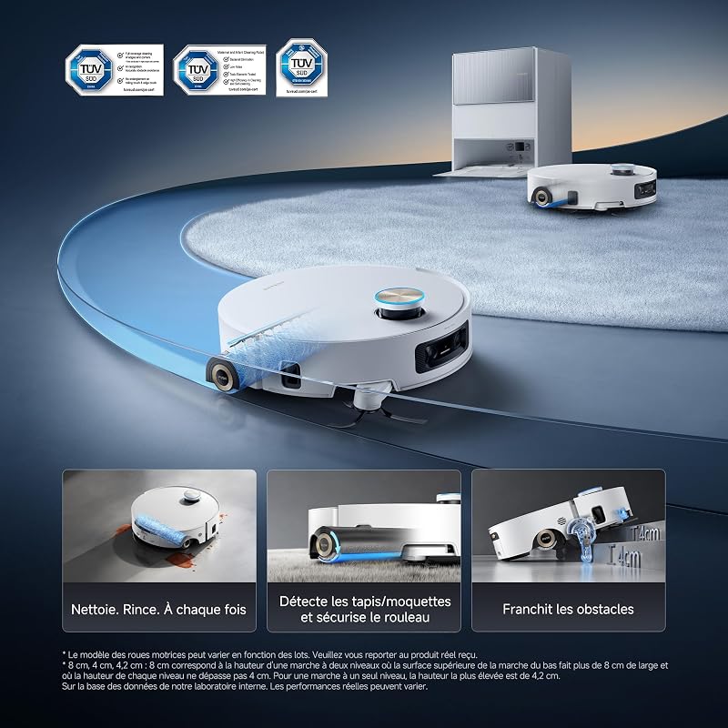 Aqua10 Ultra Roller Complete Robot Aspirateur et serpillère AquaRoll
