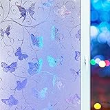 ColorfulHall Butterfly Frosted Glass Window Film