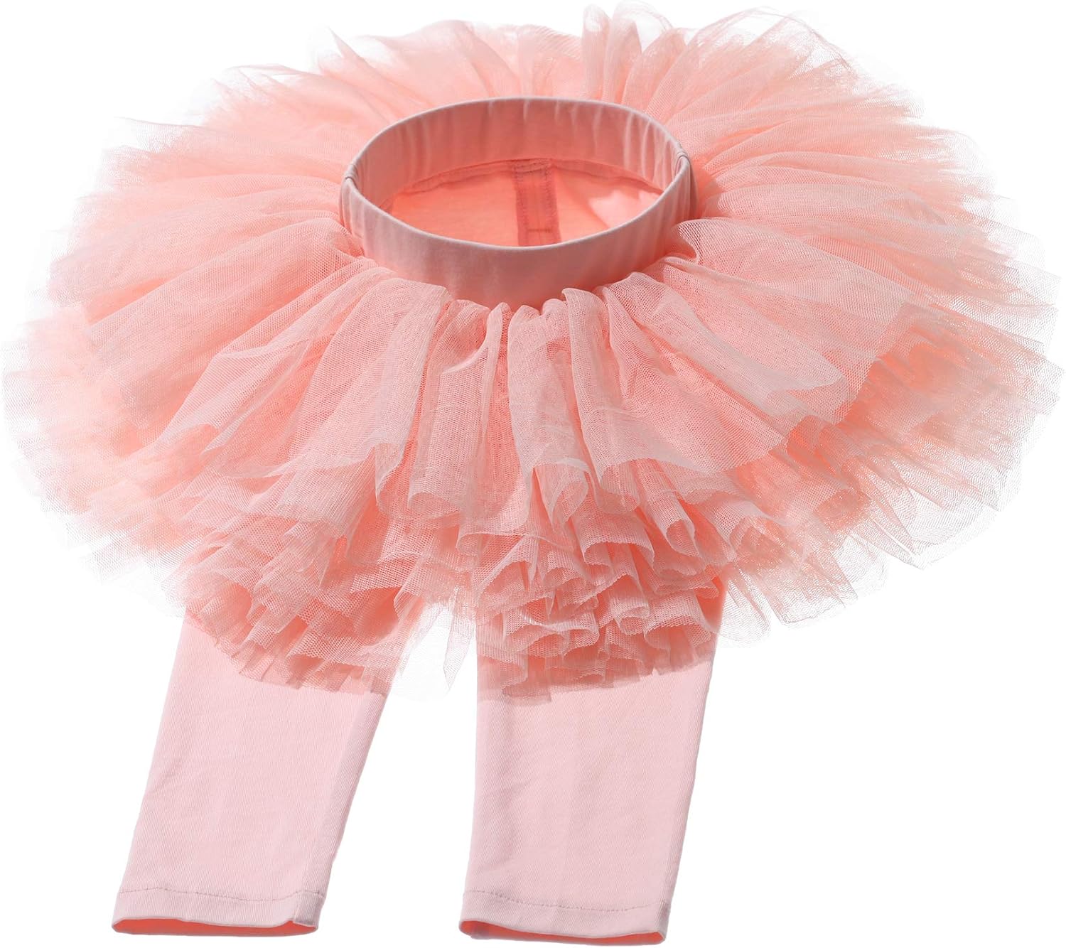 Baby Toddler Girls' Tutu Leggings Tulle Ruffle Skirted Pants 2-6T: Clothing