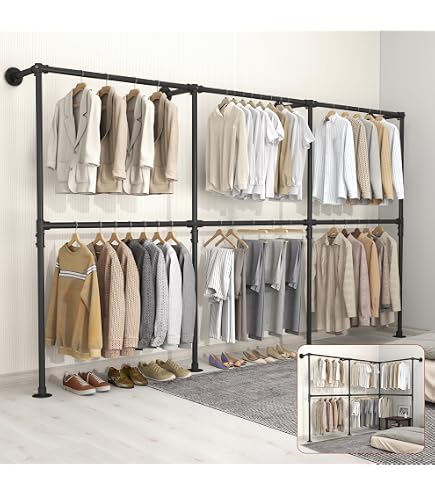 Amazon.com: ZGZR Modern Simple Industrial Pipe Clothing Rack