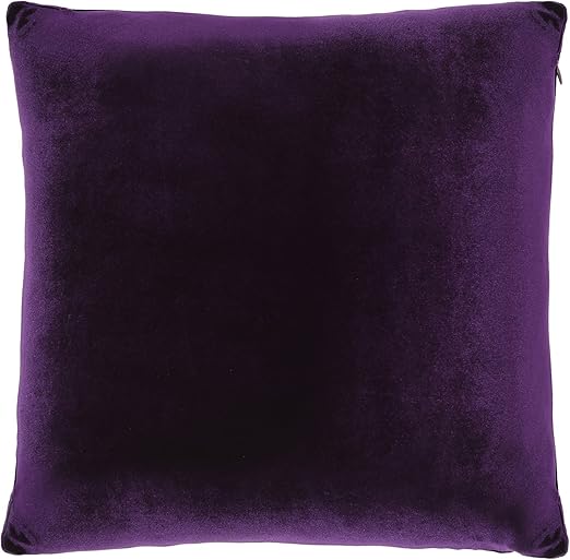 dark purple throw pillow