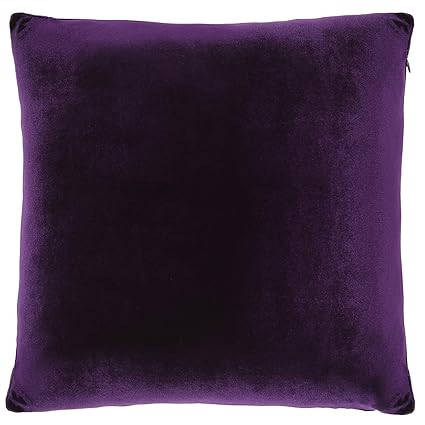 Amazon Com Dreamhome Solid Polyester Velvet Decorative Pillow