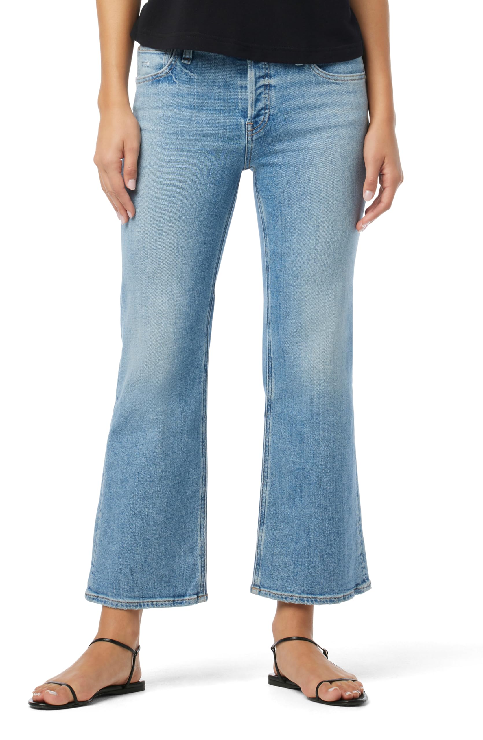 HUDSON Women’s Rosie High-Rise Wide Leg Ankle, Freely