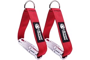 J Bryant Fitness Metal Gym Handles for Cable Machine Attachment Heavy Duty Aluminum Alloy Handle Grips Durable Workout Handles for Resistance Bands Pulley LAT Pull Down System